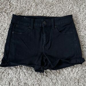American Eagle Outfitters Black Jean Shorts